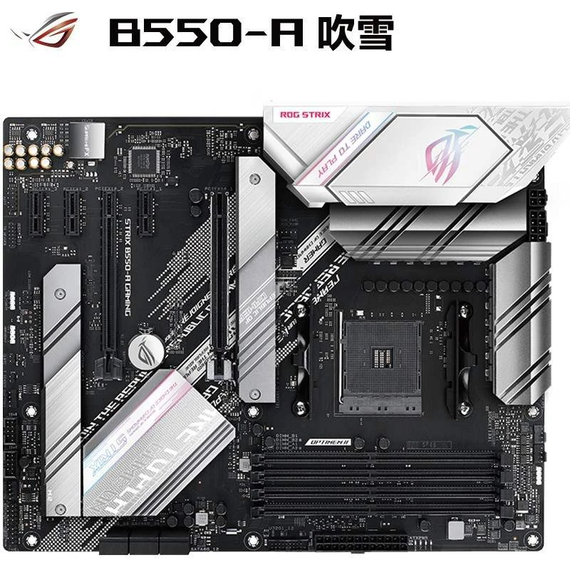 ASUS ROG STRIX B550-A GAMING Motherboard DDR4 Support AM4 Ryzen Desktop CPU | Компьютеры и офис