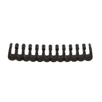 

PP Cable Comb /Clamp /Clip /Dresser For 3.0-3.2 mm Cables Black 6/8/24