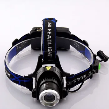 

brand xml T6 waterproof headlamp hot led 2000 Lumens Head Torch Light For Fishing Hiking Lampe Frontale Led Flashlights