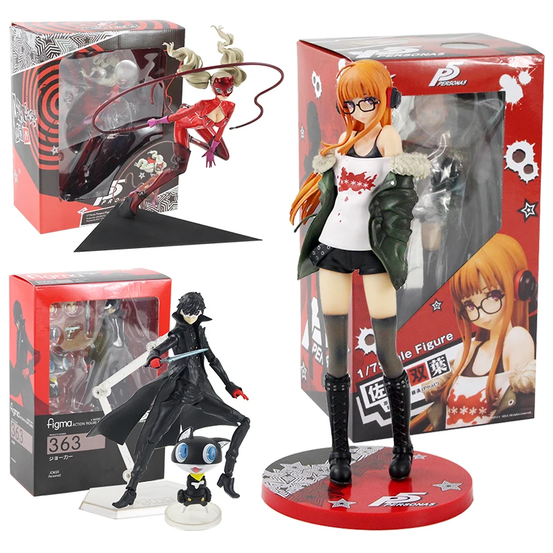 3 стиля 16-24 см персона 5 Anne Takamaki Shujinkou Моргана в стиле Джокер Futaba ПВХ фигурка модель
