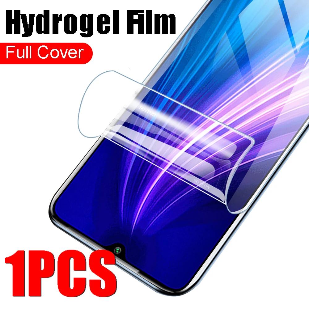 mobile protector 1-3Pcs Front Back Full Cover Screen Protector Hydrogel Film For Xiaomi Redmi Note 8 8Pro Camera Lens Film On For Redmy Note 8T mobile protector Screen Protectors