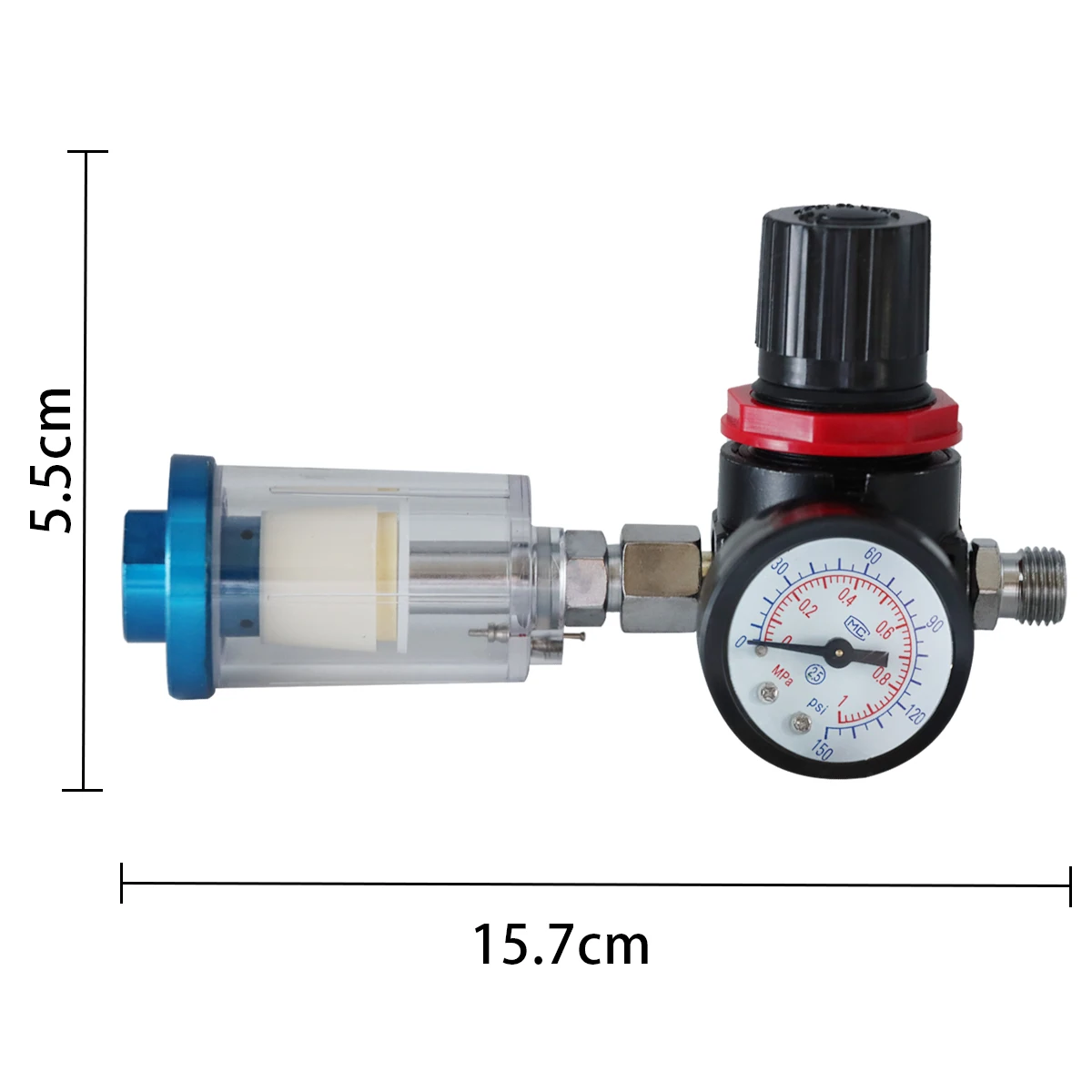 electric demolition jack hammer HVLP Spray Air Regulator Pressure Gauge & 1/4" Mini Inline Air Filter Separator Adjust Air Pressure Regulator Gauge Spray Gun hammer drill breaker