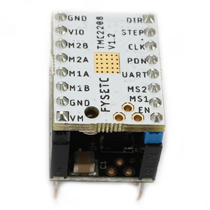 TMC2208 V1.2 Stepstick шаговый двигатель модуль драйвера с радиатором для 3d принтера GV99