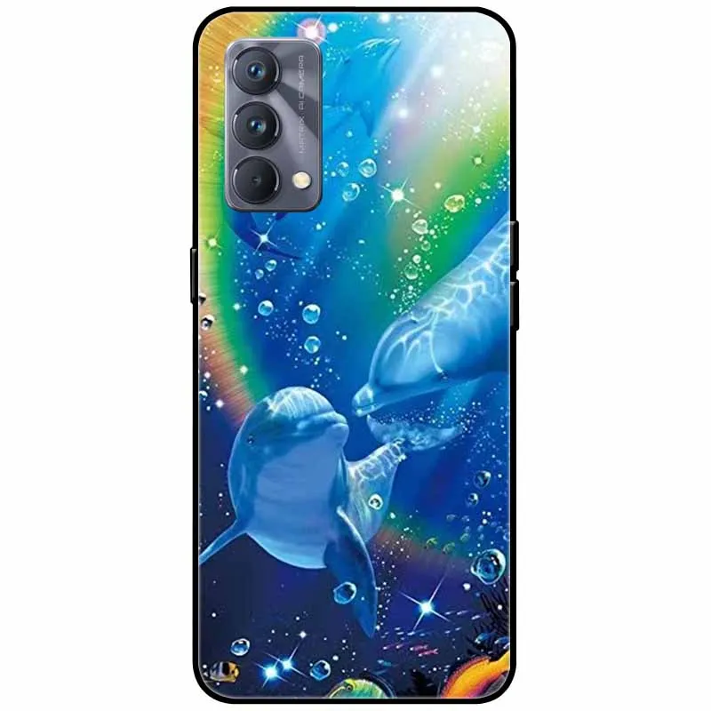 Silicone Soft Painted Tiger Lion Phone Case Cover