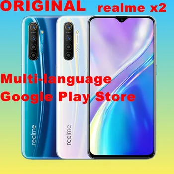 

Stock new realme X2 Moblie Phone 6G 128G Snapdragon 730G 64MP Camera 6.4'' Full Screen NFC Cellphone VOOC 30W Fast Charger