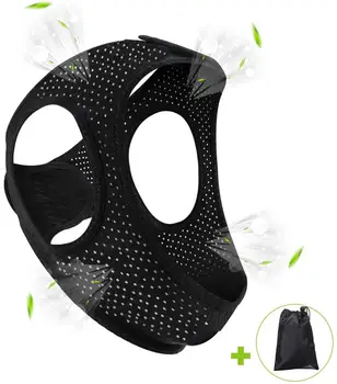 

Chin Strap for Cpap Users Anti Snoring Devices - Breathable Cpap Chin Strap, Soft Non-Stick Hair Snore Stopper