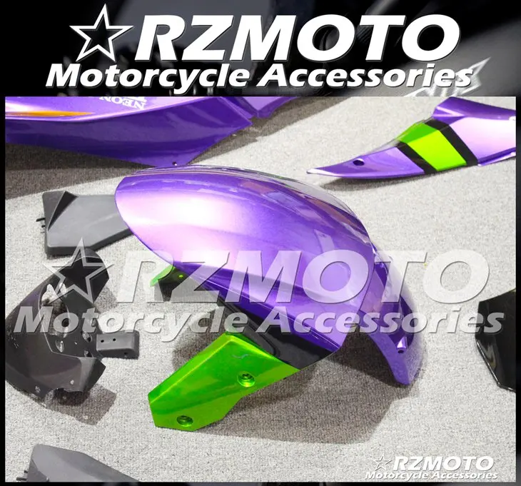 ABS мотоцикл обтекатель комплект для KAWASAKI ZX-10R 2008-2010 год кузов литьевая форма Магазин № 2246