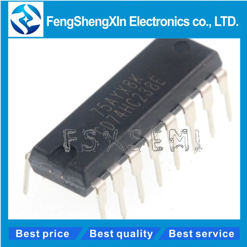 10 шт./лот CD74HC238E DIP-16 CD74HC238 74HC238 Logic IC