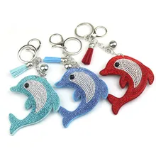 Shu Детские аксессуары креативные модные новые продукты автомобиль кулон брелок Смарт дельфины брелок Пакет кулон