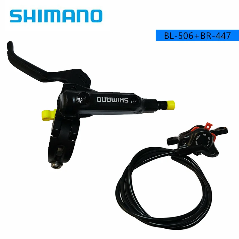 SHIMANO BL M506 + BR M447 M355 гидравлический левый правый диск тормозных колодок в отличие от