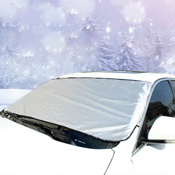 

Car Windshield Shield Cover 190T Silver Visor Block Front Rear Window Sun Shade