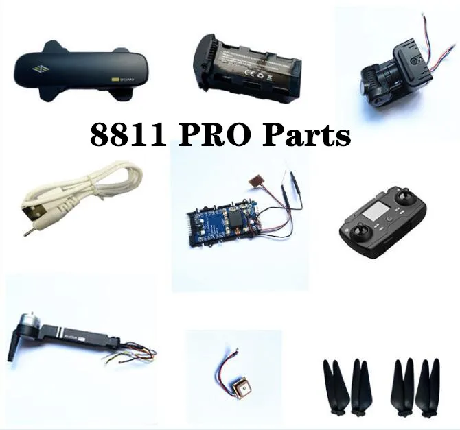 Оригинальные запасные части для радиоуправляемого дрона 8811PRO 8811 PRO основная