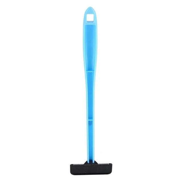 Hair Shaver Shopify челнока Для мужчин ручной задней волос бритва триммер средства ухода за кожей ног задняя Бритва для волос ложки с длинной ручкой, большое лезвие для удаления волос Бритва - Цвет: Hair Shaver