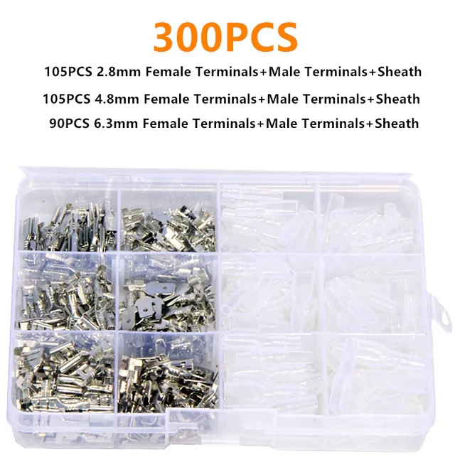 300PCS Terminals