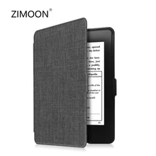 Kindle чехол из джинсовой кожи PC задняя Smart Cover для Kindle Paperwhite 1/2/3 волшебный чехол для всех Paperwhite поколений до