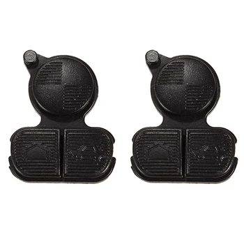 

2pcs 3 Button Replacement Remote Fob Key Repair Silicon Pad For BMW Series 3 5 7