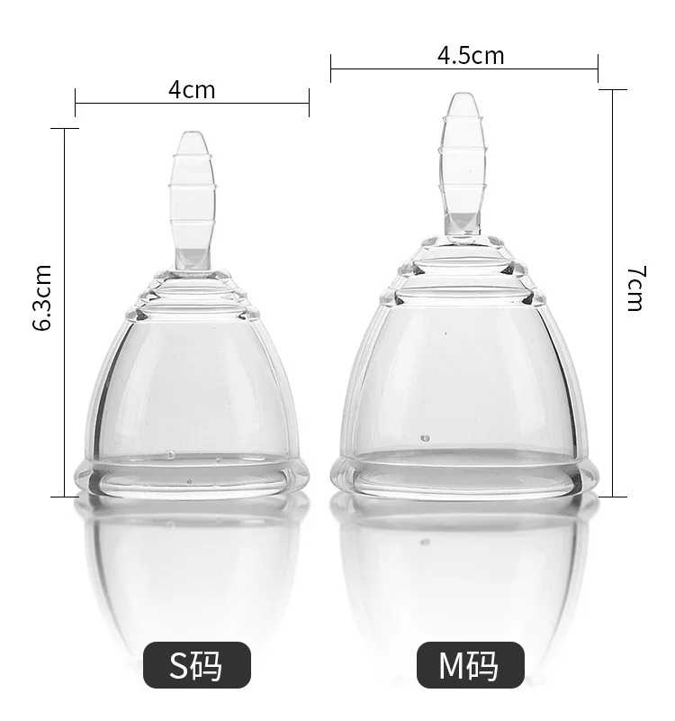 Christmas present Medical silicone menstrual lady cup feminine hygiene period menstrual collector menstrual for vaginal health