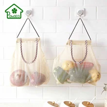 Pawaca кухонный, для овощей сетчатый мешок для хранения многоцелевой фрукты овощей настенный мешок нагрузки подшипник 2 лук сумка для хранения