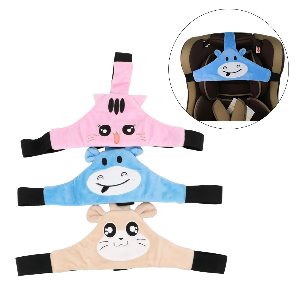 Детский автомобильный ремень безопасности для сиденья с креплением на голову