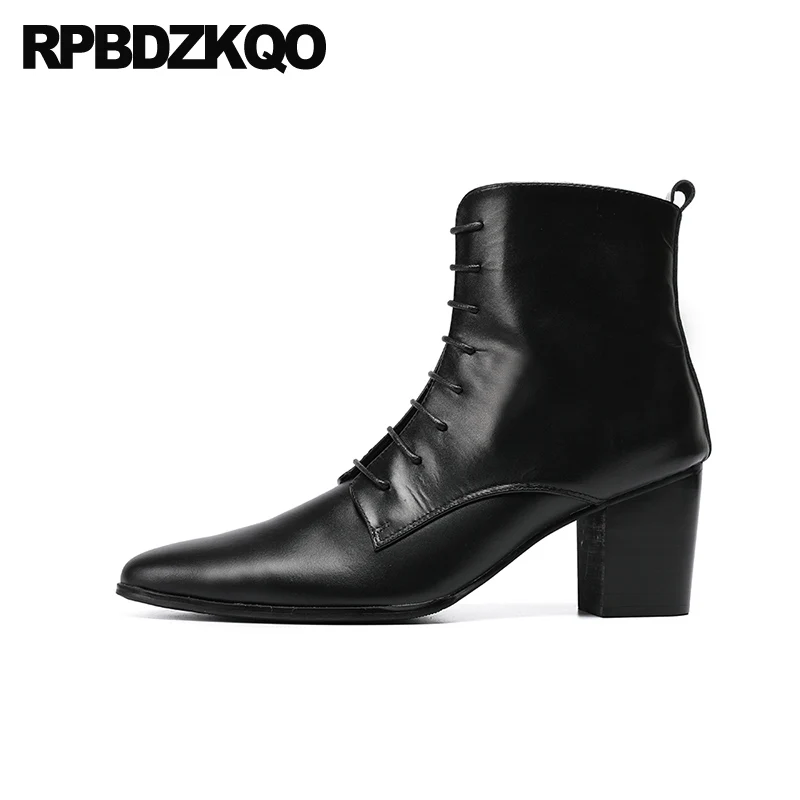 heel boots outdoor zipper|Basic 