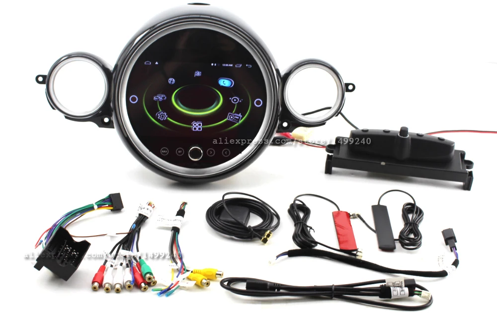 Flash Deal Liislee 9 Inch Android Car For Mini Hatch R56 R57 2007~2016 With Ambient Light Stereo Screen GPS NAVI Map Navigation Multimedia 22