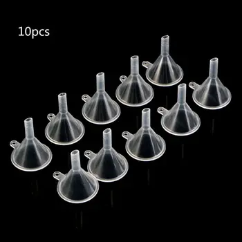 

10Pcs Mini Clear Plastic Perfume Transfer Pipettes Liquid Oil Bottle Long Mouth Funnel Refillable Perfume Bottles & Accessories