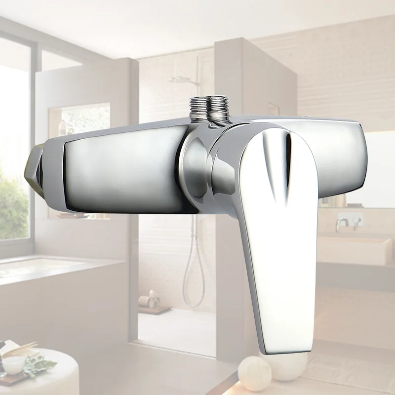 

Brass Shower Faucet Duplex Concealed Multilayer Plating Shower Hot And Cold Faucet Bathroom Bath Leading Wholesale