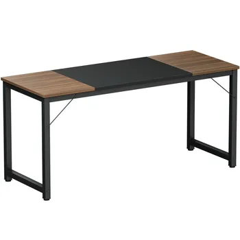 

63" Office Writing Computer Desk with Solid Metal Frame HW63253-1