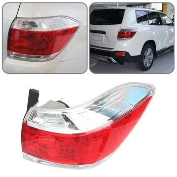 

beler Car Right Rear Tail Light Lamp Fit for Toyota Highlander Kluger 2011 2012 2013 Stop Brake Lamp turn signal