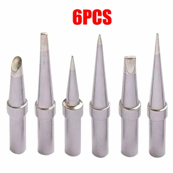 

6pcs Weller ET Soldering Iron Replacement Tips Set WE1010NA WESD51 WES50/51 Soldering Work Drilling Working Tools