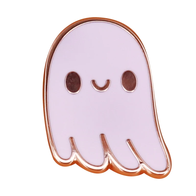 Halloween friendly ghost pin cute spooky giftBrooches AliExpress
