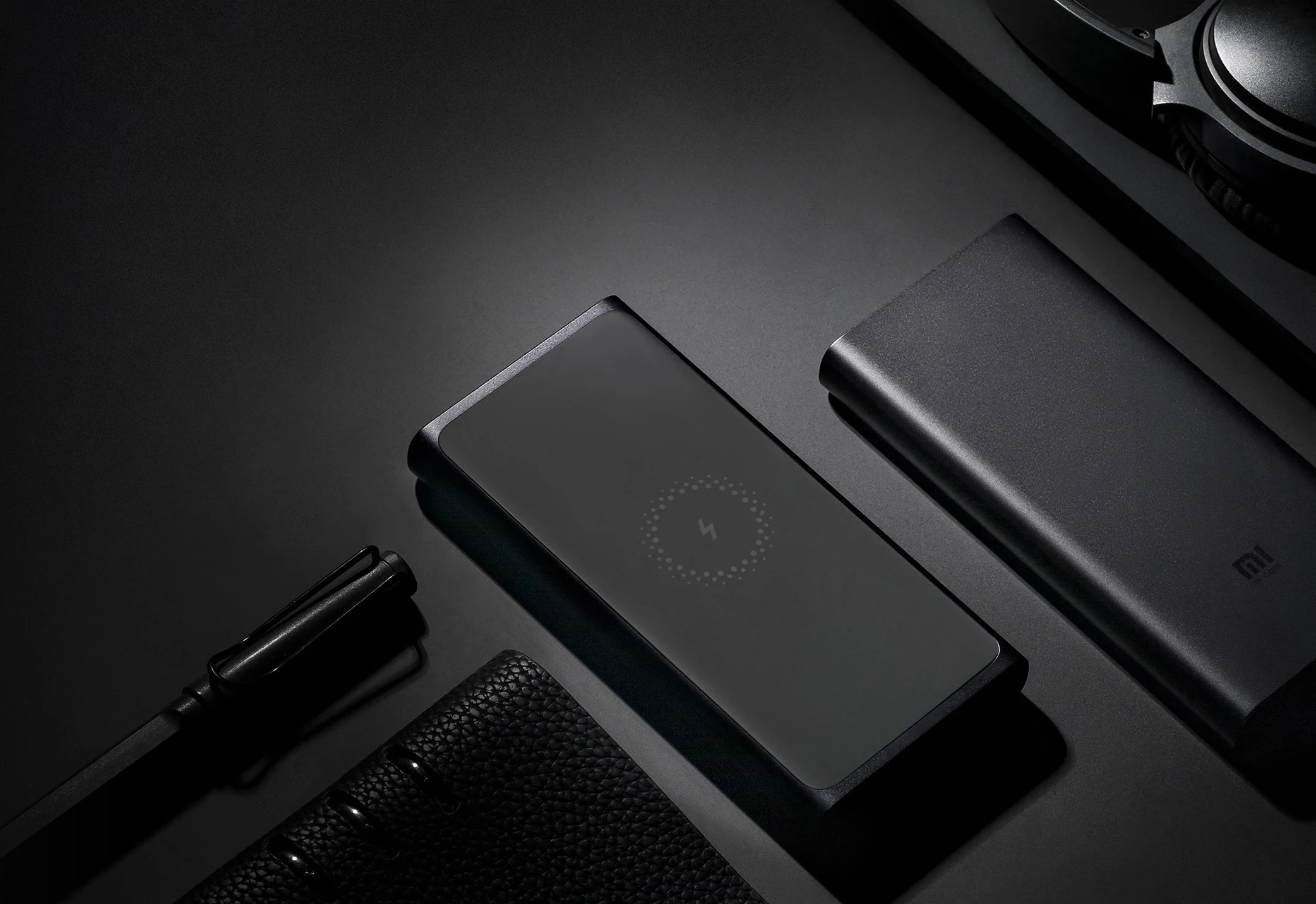 Xiaomi Беспроводной внешний аккумулятор 10000 мАч Qi быстрое зарядное устройство PLM11ZM 10000 мАч Внешний аккумулятор для телефонов камеры