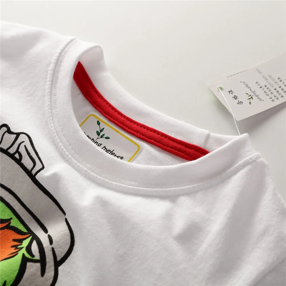 Jumping Meters New Arrival 2-7T Boys Girls Tshirts Summer Baby Clothes  Kids Tees Tops Children's Shirts 3