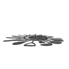Cooking Set Wall Clock Knife Fork Spoon Vinyl Record Kitchen Home Decor Reloj De Pared Quartz Watch Zegar Scienny 2