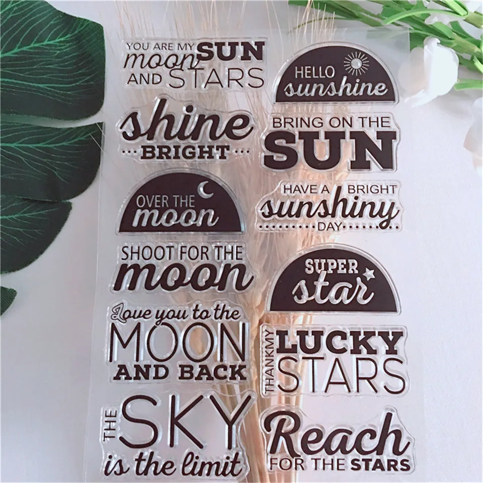 11*16 Hello Sunshine ремесло прозрачный силиконовый штамп для бумажные карточки для скрапбукинга Изготовление DIY фото украшение для альбома ясный штамп