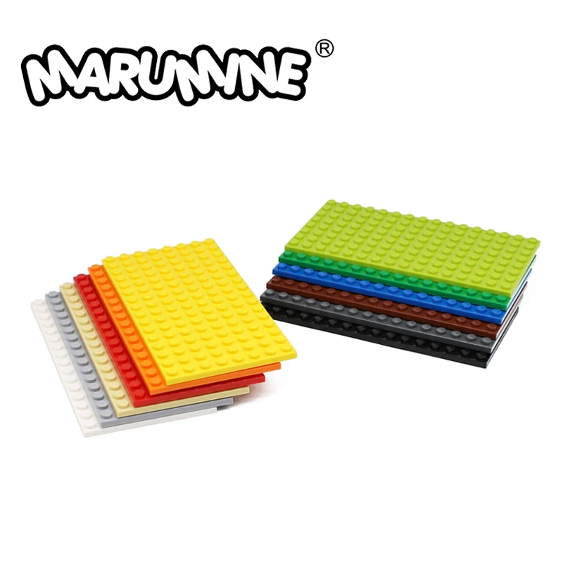 MARUMINE-placa base de 8x16 puntos, Compatible con 92438 piezas de accesorios de bloques clásicos, Juguetes de bloques de construcción de 6 a 10 años