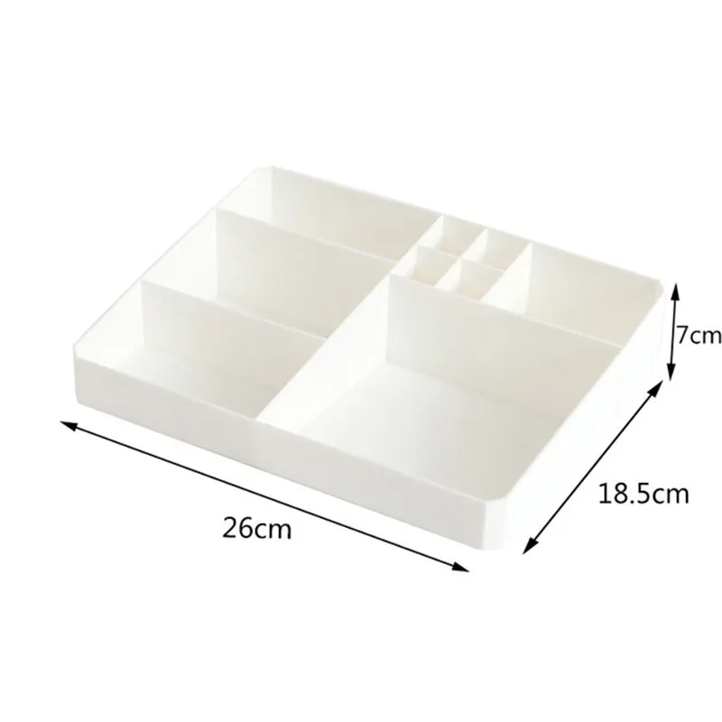 Многослойная коробка для хранения косметики контейнер для ногтей шкатулка держатель настольный чехол для хранения Sundry пластиковый косметический с выдвижным органайзером для макияжа