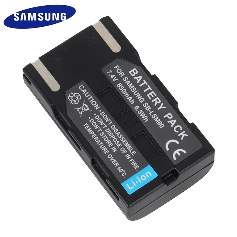 Аккумуляторная батарея для камеры аккумулятор SAMSUNG стандарта USB LSM80 SBLSM80 |