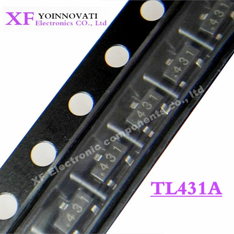 50 шт./лот TL431 TL431A SOT 23 регулятор напряжения IC новый оригинальный|voltage regulator| |