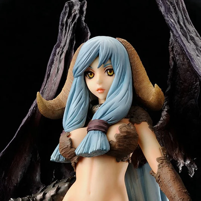 Black Unglate Devil сексуальная девушка Embrace Japan Фигурки игрушки Аниме Фигурки игрушки для детей рождественские подарки 27 см