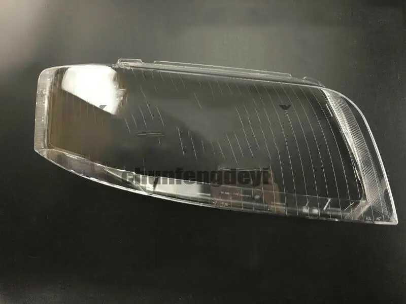 Для Audi A6 C5 2003-2004 2 шт. левый и правый передний комплект крышка фары с объективом