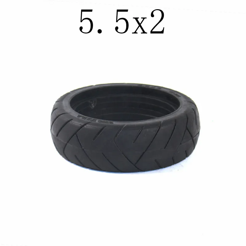 Горячая Высокая производительность 5,5X2 дюймов Взрывная шина Fastwheel F0 заднее колесо твердые шины для углеродного волокна скутер электрический скутер
