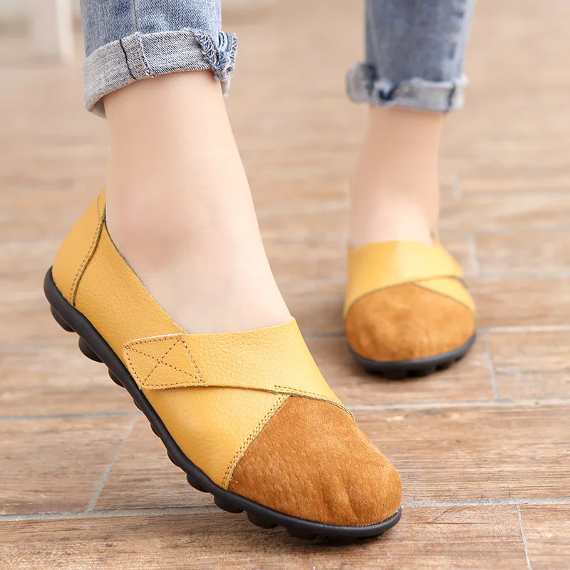 

Shoes Woman Sneakers Women Slip On Flat Womens Leather Fashion Platform Shose 2019 Luxury Designers Ladies Flats Loafers Female