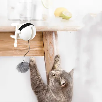 

2020 New Automatic Funny Cat Toy Electric Lifting Ball Can Clip Cat Interactive Toy Pet Supplies at Any Time