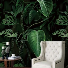 Diantu на заказ Большая фреска тропический дождь лес Пальма банановый лист Гостиная ТВ фон стены 3d обои pepapel де parede