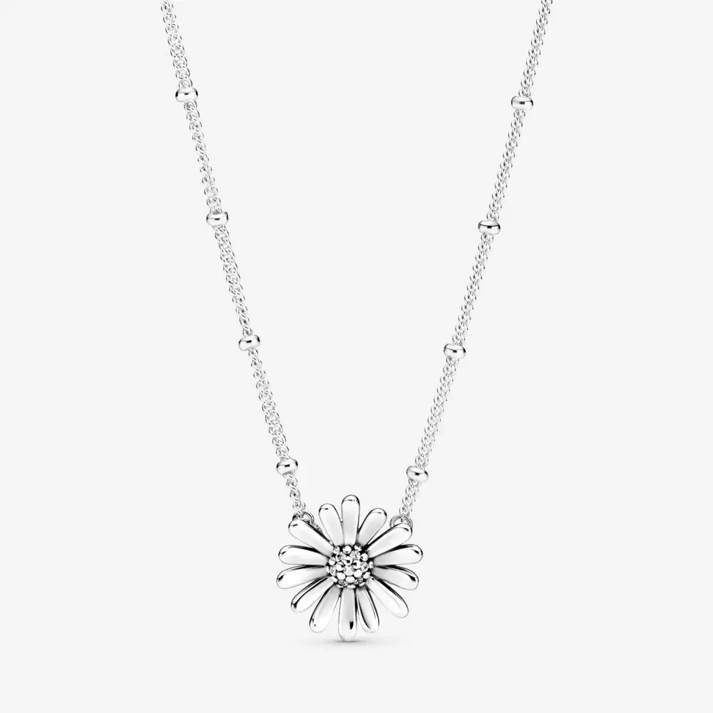 398964C01_RGB (1) Pavé Daisy Flower Collier Necklace
