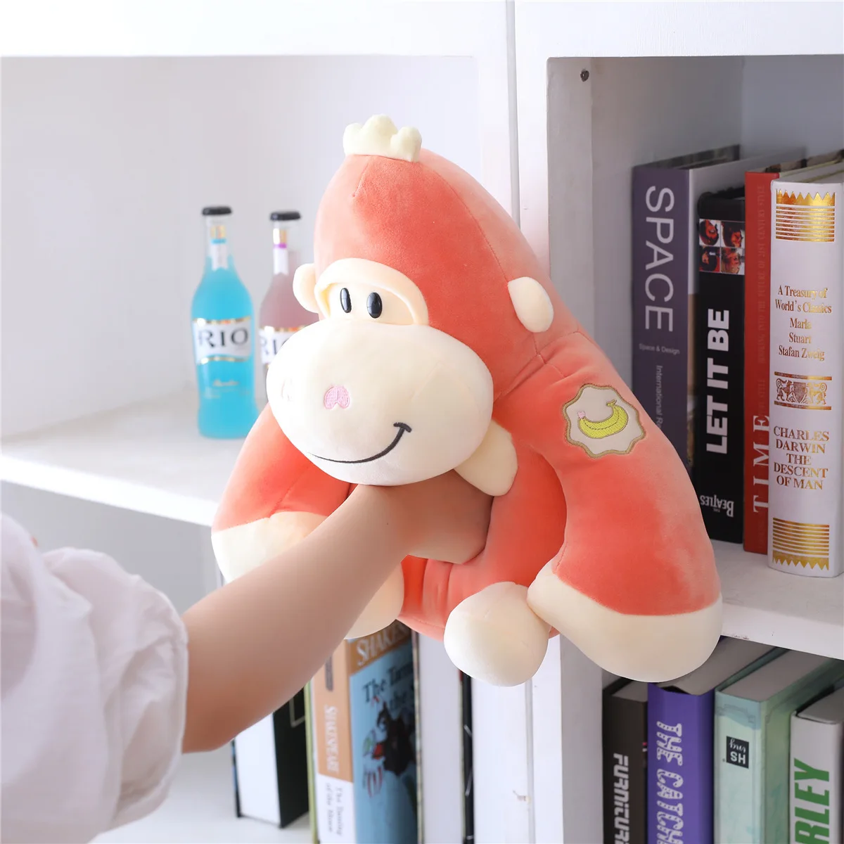 

New Style Creative Plush Toys Cute down Cotton Software Jingang Doll Gorilla Plush Toys-