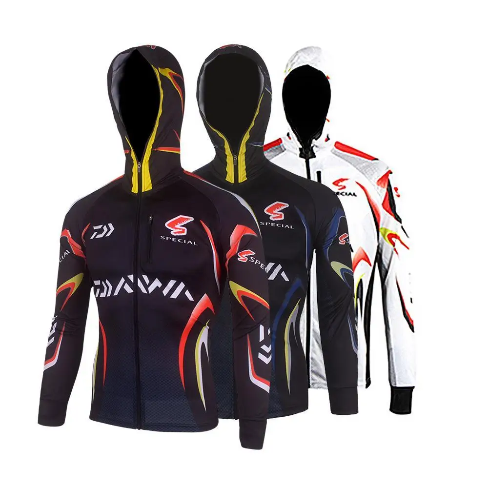 

2019 Male Fishing Clothing Long Sleeves Sportswear Anti-UV Breathable Jersey Fishing Clothes Sets Fishing Shirt