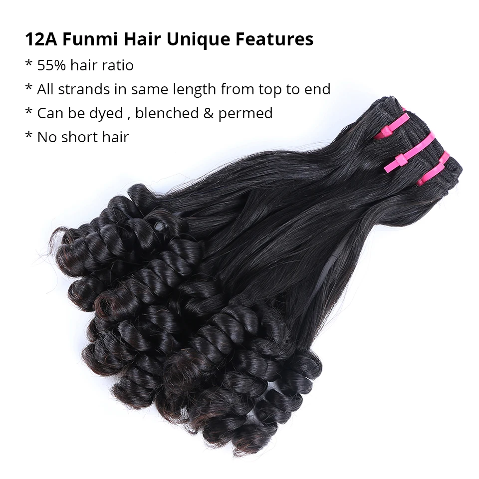 HJ Weave beauty 12A Funmi двойные нарисованные бразильские волосы, волнистые пряди, цветок, кудрявые необработанные человеческие волосы, кудрявые человеческие волосы