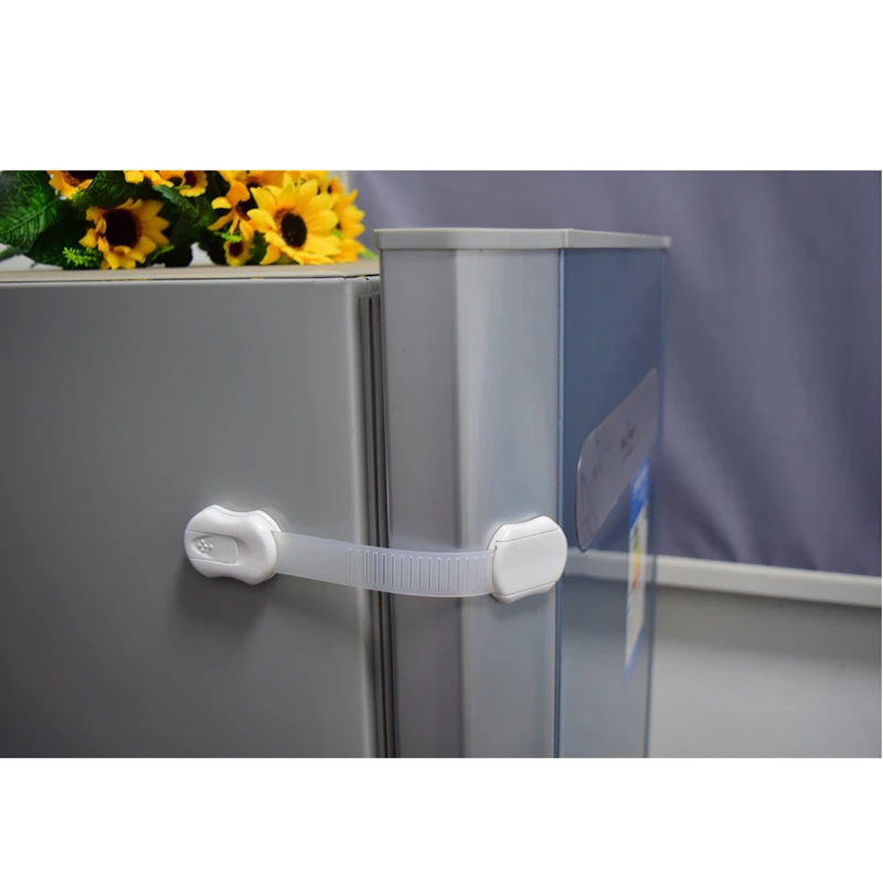 TUSUNNY 6 Pcs Wholesale Popular Safety Lock Child Baby, Adjustable Door Baby Safety Cabinet Locks